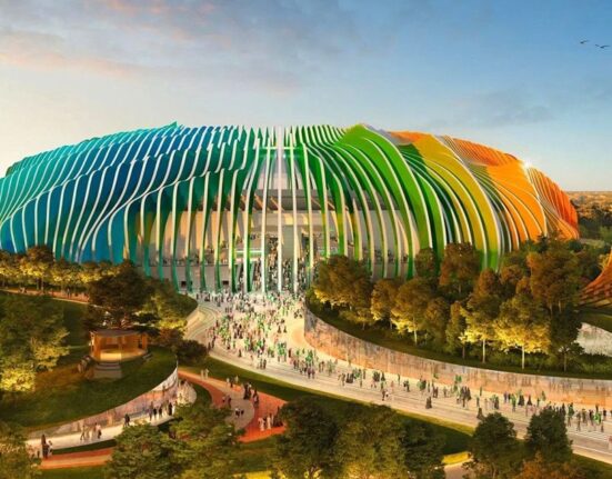 2034 World Cup In Saudi qidiya stadium