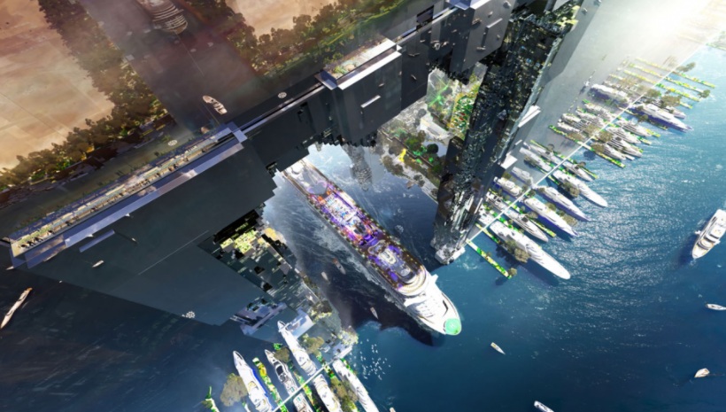 NEOM Unveils Hidden Marina, The First Phase of THE LINE