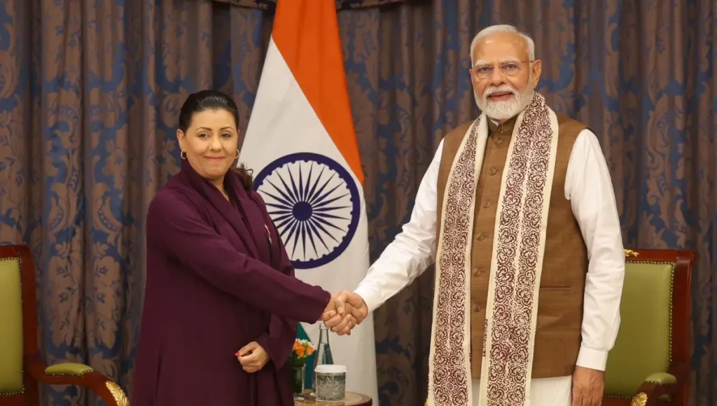 PM Modi Nauf Marwaai Yoga saudi