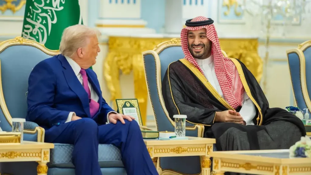 saudi-us partnership trump mohammed bin salman meeting