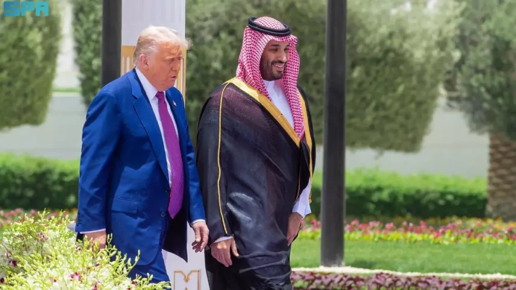 trump saudi visit crown prince mbs